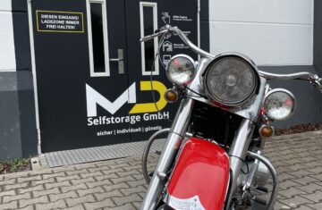 Motorradbox, Garage, Stellplatz